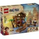 Set LEGO ONE PIECE Cabane du Village Moulin avec figurines