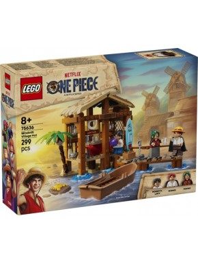 Set LEGO ONE PIECE Cabane du Village Moulin avec figurines