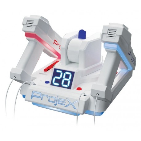Juego arcade Laser X Projex con blancos animados