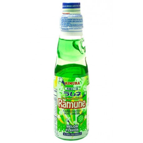 Ramune flavor Melon Drink 200 ml