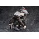 Statue PVC de Shikinami Asuka Langley d'Evangelion accroupie