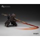 Figurine articulée de Wukong en armure de bronze 16 cm