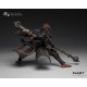Figurine articulée de Wukong en armure de bronze 16 cm