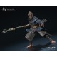 Figurine articulée de Wukong en armure de bronze 16 cm