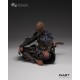 Figurine articulée de Wukong en armure de bronze 16 cm