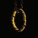 Anillo de acero El Señor de los Anillos con brillo en la oscuridad