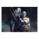 Puzzle The Witcher 1000 pièces avec Geralt et Ciri