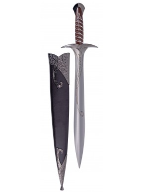 Épée Dard de Frodon 74 cm avec support et fourreau