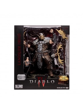 Figurine McFarlane Toys Diablo IV Druide avec accessoires.