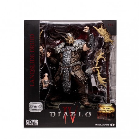 Figurine McFarlane Toys Diablo IV Druide avec accessoires.