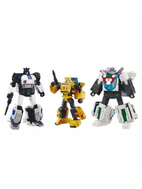 Set de figurines Transformers Bumblebee, Jazz et Wheeljack