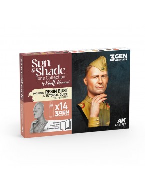 Sun & Shade Tone Collection par Kirill Kanaev avec buste en résine et couleurs