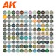 Mallette de peintures acryliques pour avions par AK-Interactive