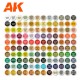 Maletín de 120 colores 3GEN AK-Interactive para wargames