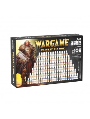 Coffret de peintures 3GEN Wargame Paint It All Box