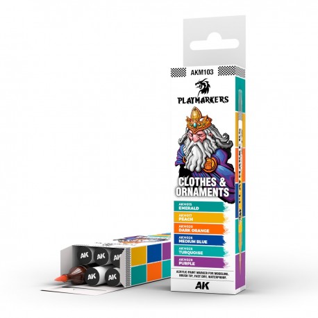 Set de marqueurs Playmarker pour modélisme