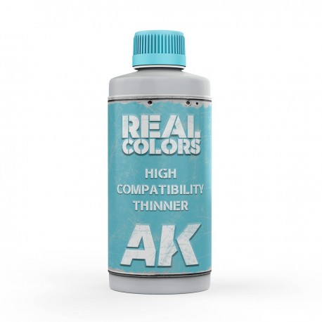 Bouteille de diluant Real Colors 400ml AK-Interactive