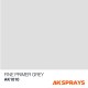 Apprêt Fin Gris en Spray AK-Interactive 400 ml