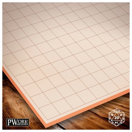 Carte RPG Battlegrid 36x48 pouces Pwork Wargames