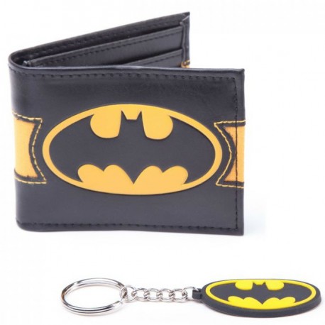 Set porte-monnaie et trousseau de Batman Classique