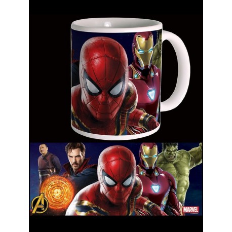 Más que nada profundizar Jabón Taza Vengadores Infinity War Spider-Man por 11,90€ - lafrikileria.com