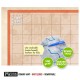 Carte RPG Battlegrid 36x48 pouces Pwork Wargames