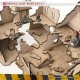 Scénario de terrain MDF médiéval avec ruines
