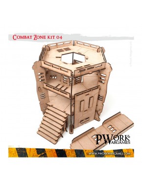 Décors SciFi Zone de Combat MDF pour wargames