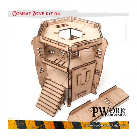 Décors SciFi Zone de Combat MDF pour wargames