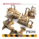 Kit de terreno MDF Medieval Lost Burg 03 de Pwork