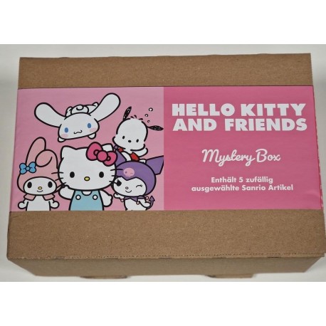 Caixa de presente Sanrio Hello Kitty e amigos