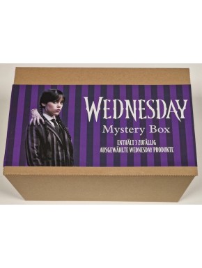Coffret cadeau Wednesday avec bouteille, carnet et boîtes