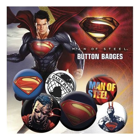 Chapas Superman El Hombre de Acero