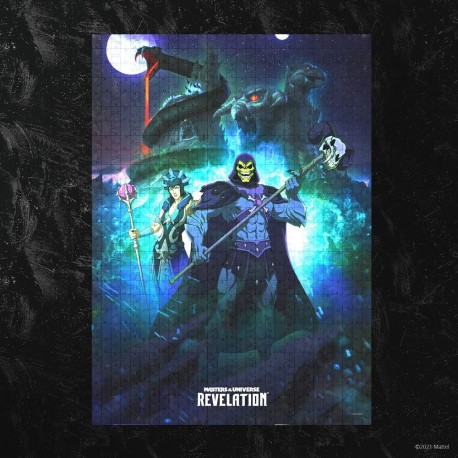 Puzzle Skeletor et Evil-Lyn 1000 pièces Masters of the Universe