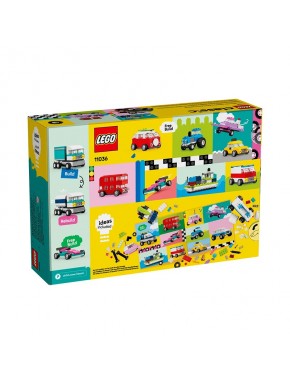 Boîte LEGO Classic Véhicules Créatifs et véhicules construits