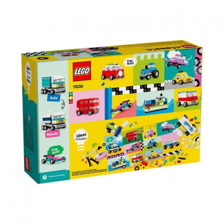 Boîte LEGO Classic Véhicules Créatifs et véhicules construits