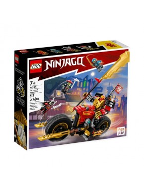 Boîte LEGO NINJAGO Moto-Méca EVO de Kai avec moto et figurines