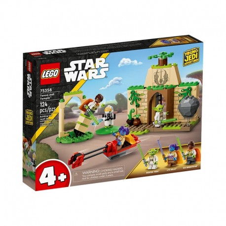 Boîte de l'ensemble LEGO Star Wars Temple Jedi de Tenoo
