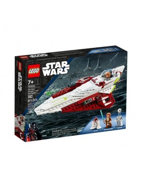 Chasseur Jedi LEGO d'Obi-Wan Kenobi avec figurines