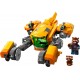 Ensemble LEGO du vaisseau de Bébé Rocket de Marvel.