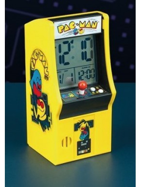Reloj Despertador Máquina Arcade Pac-Man