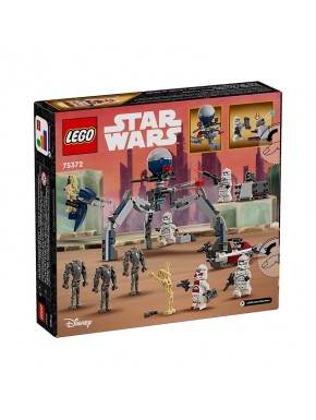 Figurines LEGO Star Wars soldats clones et droïdes