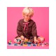 Plaque de base grise carré LEGO Classic avec 48x48 tenons
