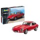 Caja de maqueta Jaguar E-Type 1/24 roja de Revell