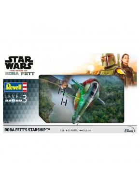Maquette de vaisseau de Boba Fett par Revell à l'échelle 1/88