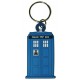 Keychain en caoutchouc Dr Who Tardis