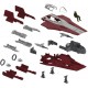 Modèle A-wing Fighter de la Résistance Rouge par Revell