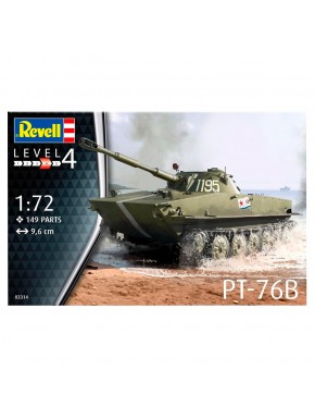 Kit de modélisme PT-76B 1/72 Revell avec photodécoupe
