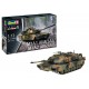 Kit de modelo Revell M1A1 AIM(SA) M1A2 Abrams escala 1/72