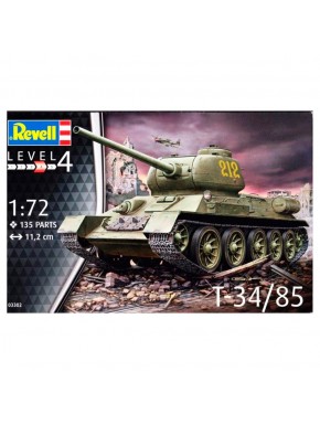 Maquette kit char T-34/85 Revell 1/72